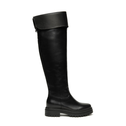 Nero Giardini Stivali Donna Gamba Alta Elasticizzata al Polpaccio Nero I514840D NERO 100 Nero Giardini 