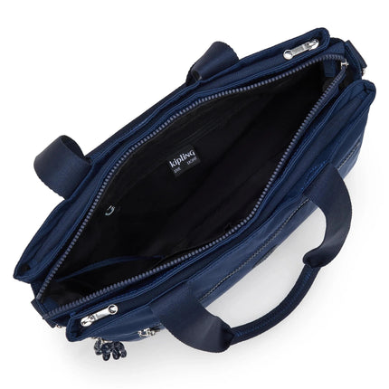 Borsa Lavoro Kipling Lapdop 13 Pollici con Tracolla in Tessuto Blue ELYSIA WORK S INFINITE BLUE Kipling 