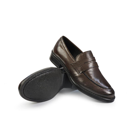 Vueva Mocassini Donna College in Pelle Marrone WS66R22 SIENA BROWN Vueva 