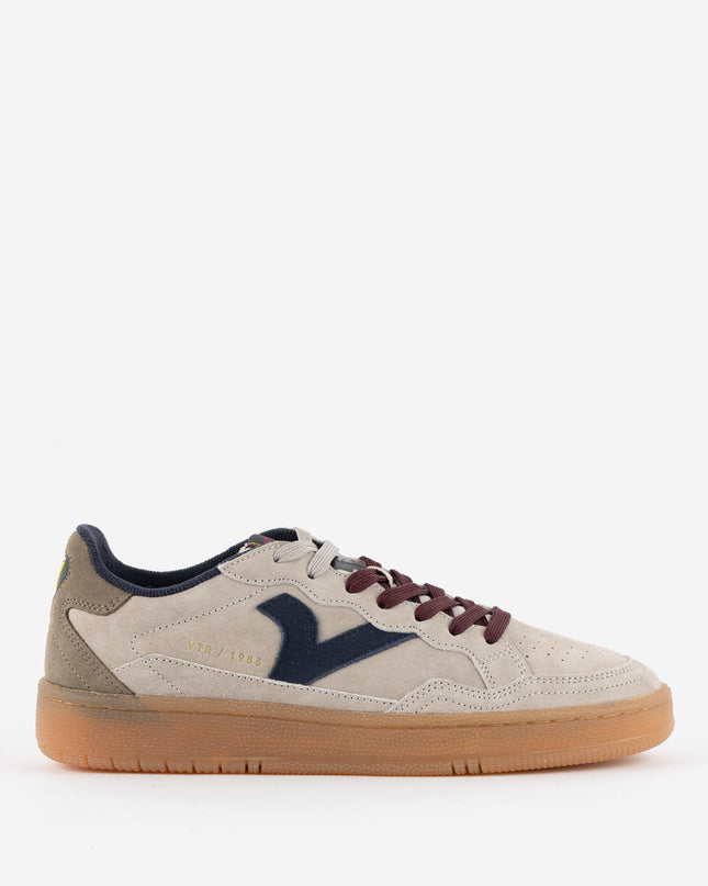 Victoria Sneakers Uomo Bassa in Pelle Taupe Multi 8806111 SMASH U TAUPE Victoria 