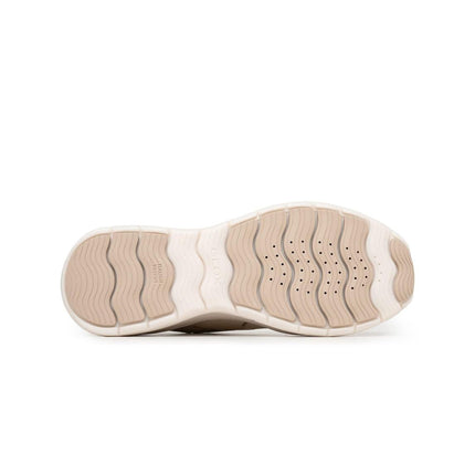 Geox Sneakers Donna Xtors con Zeppa in Tessuto Beige - MARIO SPATARELLA