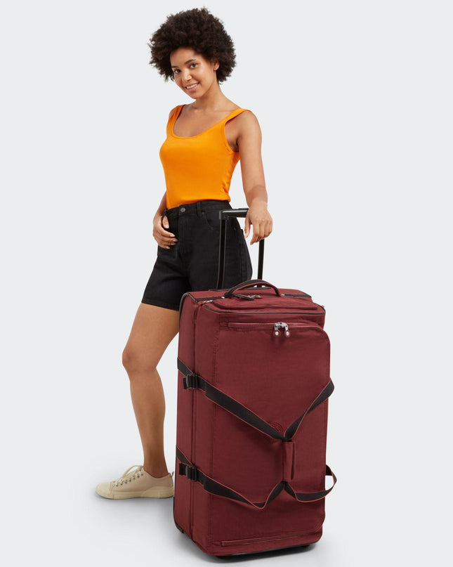 Trolley Large Due Ruote TEAGAN L FLARING RUST Kipling 