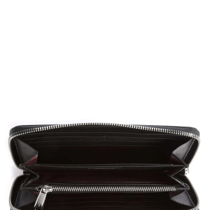 Portafogli Donna Lungo con Zip Pelle Nero FZP61 MELLOW LEATHER BLACK Mandarina Duck 