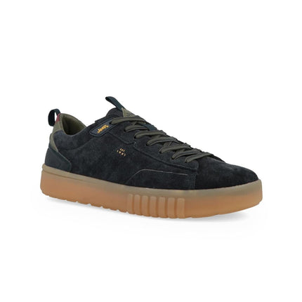 Jeep Sneakers Uomo Bassa in Camoscio Blu Navy - MARIO SPATARELLA