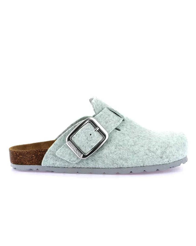 Grunland Pantotole Ciabatte Donna in Feltro Acqua CB0392 SARA ACQUA Grunland 