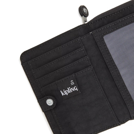 Kipling Portafogli Donna Multitasche in Tessuto Nero MONEY LOVE BLACK NOIR Kipling 