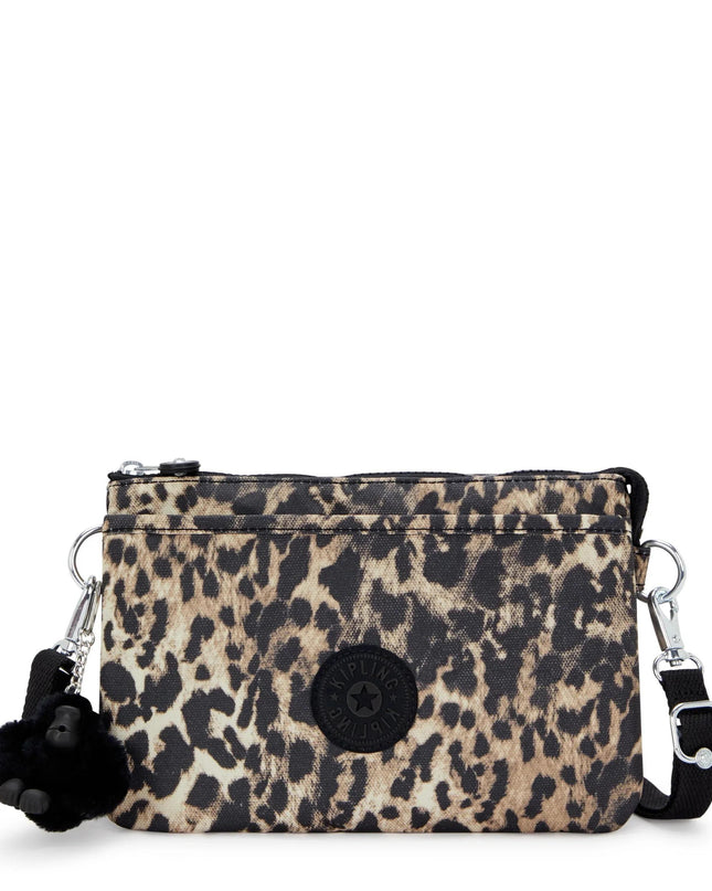 Kipling Borsetta Donna Tracolla Animalier Leopardo RIRI LEOPARD Kipling 