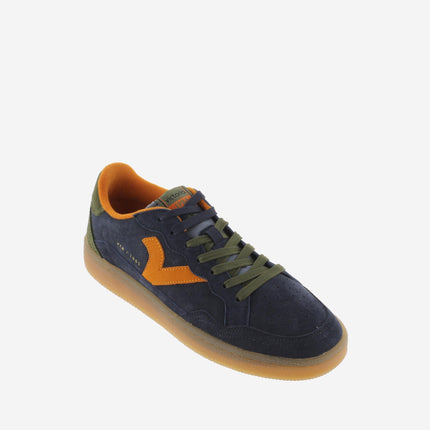 Victoria Sneakers Uomo Bassa in Pelle Blu Multi 8806111 SMASH U MARINO Victoria 
