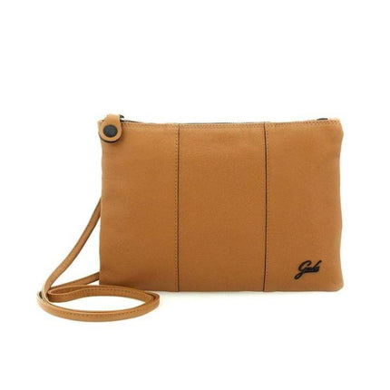 Gabs Pochette Donna con Tracolla in Pelle Cuoio Chiaro BEYONCE TG M CUOIO CHIARO Gabs 