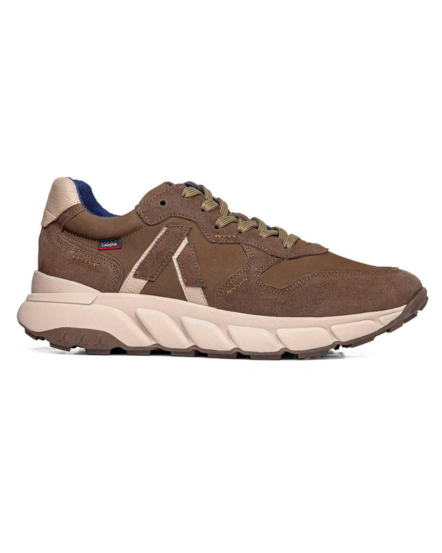 Callaghan Sneakers Uomo in Camoscio Castoro 63800 ROCKER CASTOR Callaghan 