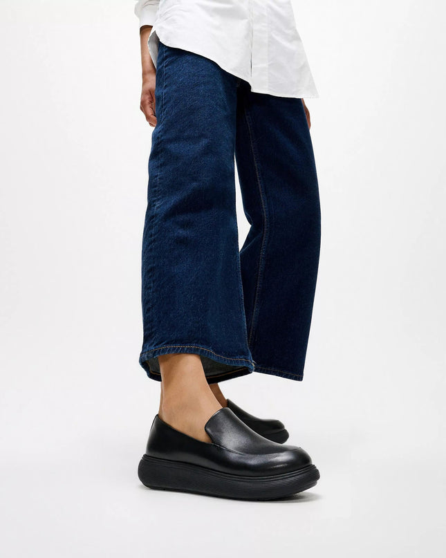 FitFlop iQ-COMFF Mocassini in Pelle Nera E2W IQ-COMFF BLACK FitFlop 