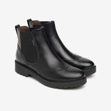 Nero Giardini Stivaletti Chelsea Oxford Donna Pelle Nero I411452D NERO 100 Nero Giardini 