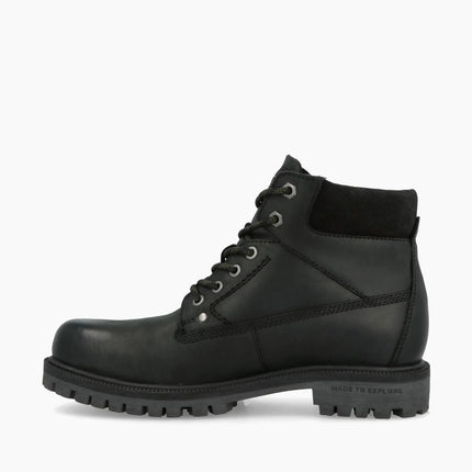 Jeep Anfibi Uomo in Pelle Nero - MARIO SPATARELLA