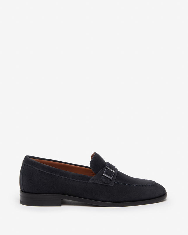 Mocassini Uomo Camoscio Blu I302930UE BLU 200 Nero Giardini 