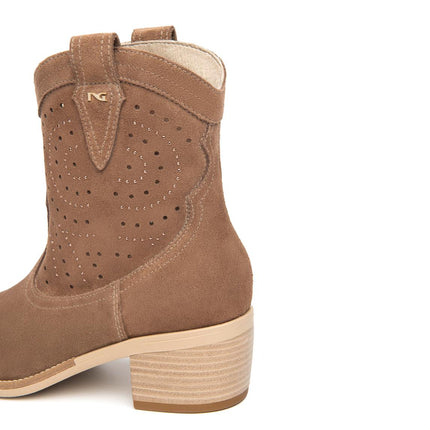 NeroGiardini Stivaletti Donna in Camoscio Mou - MARIO SPATARELLA