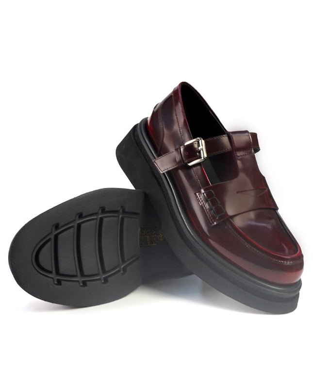 Mocassini Bruno Premi Mocassini Donna con Cinturino in Pelle Cherry BM3401 CHERRY Bruno Premi 