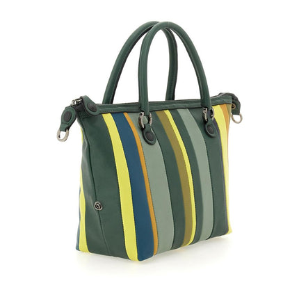 Borsa Shopper Trasformabile in Pelle Righe Toni Bosco G3 PLUS TG M G000033T2 PATCHWORK RIGHE TONI Gabs 