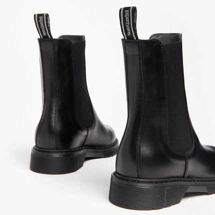 Stivaletti Chelsea Donna Pelle Nero I205990D NERO 100 Nero Giardini 