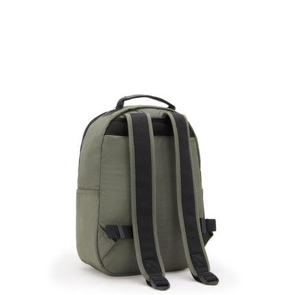 Kipling Zaino Porta Computer 11 Pollici Green Moss Verde SEOUL S GREEN MOSS Kipling 