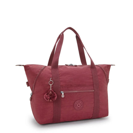 Kipling Borsone Shopper Viaggio in Tessuto Lounge Wine - MARIO SPATARELLA