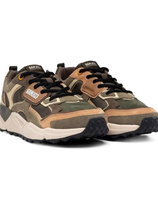 Sneakers Colmar Uomo in Pelle Military Multicolor GARNER GROUNDS 067 MILITARY Colmar 