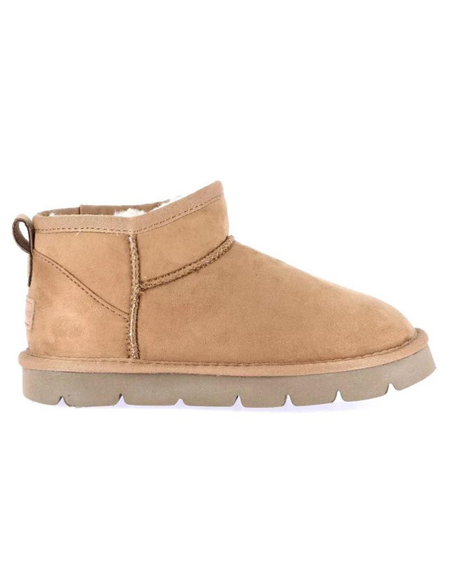 Short Sheepskin Boot Ultra Mini Cuoio PO1849 CHAB CUOIO Grunland 