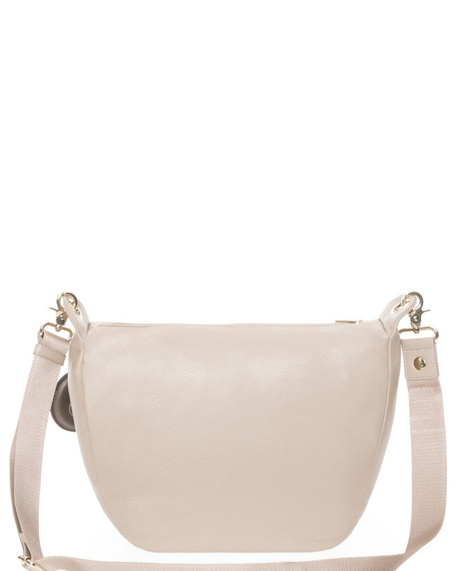 Borsa Tracolla Pelle Taupe FZT59 MELLOW LEATHER WARM TAUPE A28 Mandarina Duck 