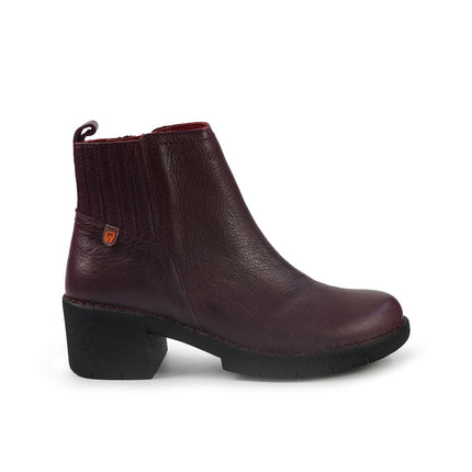 Jungla Stivaletti Donna con Tacco in Pelle Viola 8136 VIOLA Jungla 