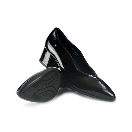Decollete Donna in Vernice Nero 31508 FORRO VERNICE Callaghan 
