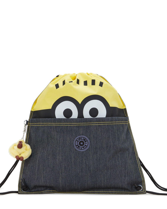 Sacca in Tessuto Minions SUPERTABOO MINIONS JEANS BLOCK Kipling 