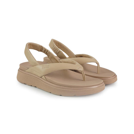 FitFlop Sandali Donna Infradito in Pelle Beige con Cinturino IY7-B41 GEN-FF BEIGE FitFlop 