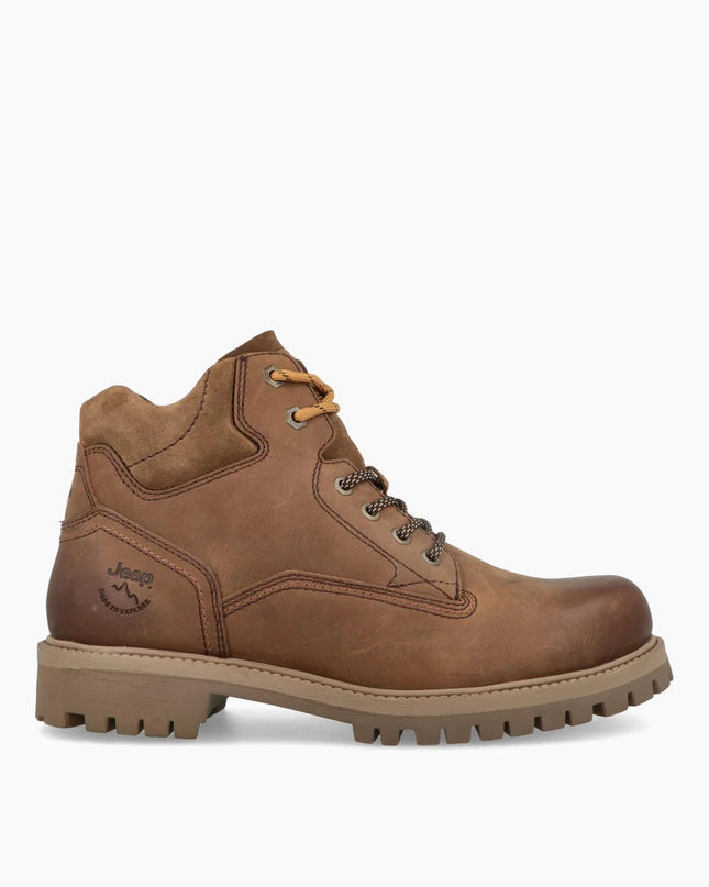 Anfibi Uomo Pelle Giallone WILLYS CAMEL 071 Jeep Footwear 