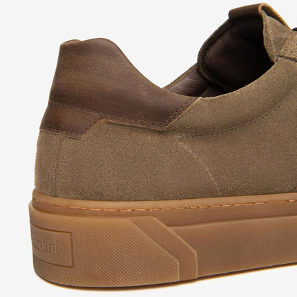 Nero Giardini Sneakers Uomo in Camoscio Fango I500951U FANGO 311 Nero Giardini 