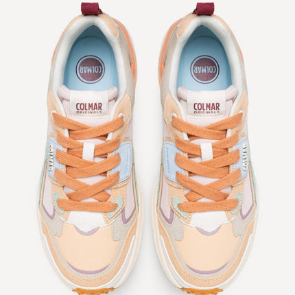 Sneakers Colmar Donna in Pelle Multicolor Rosa GARNER FUSE MULTICOLOR PINK Colmar 