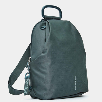 Mandarina Duck Zaino Multitasche Tessuto Verde QMT39 MD20 PINE GREEN Mandarina Duck 