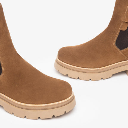 Chelsea Donna Camoscio Malto I309149D MALTO 339 Nero Giardini 