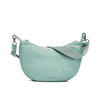 Mandarina Duck Borsa in Pelle Verde Acqua con Tracolla FZT03 MELLOW LEATHER ICEBERG GREEN Mandarina Duck 