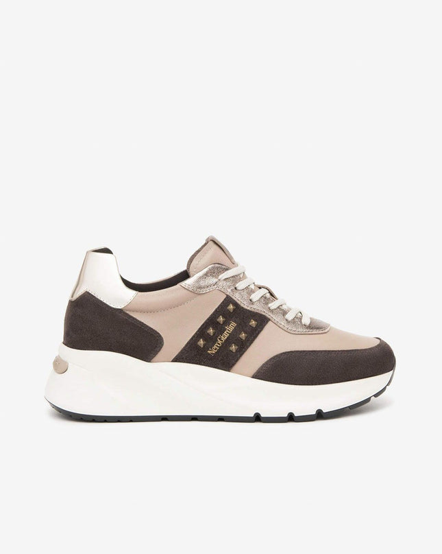Sneakers Donna Zeppa Multicolor Ambra I411523D CASTAGNO SAVANA 305 Nero Giardini 