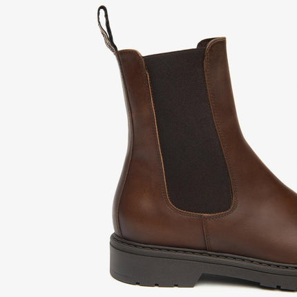 Nero Giardini Stivaletti Chelsea in Pelle Marrone - MARIO SPATARELLA