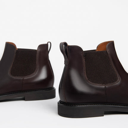Chelsea Uomo in Pelle Marrone I302953UE CAFFE 301 Nero Giardini 