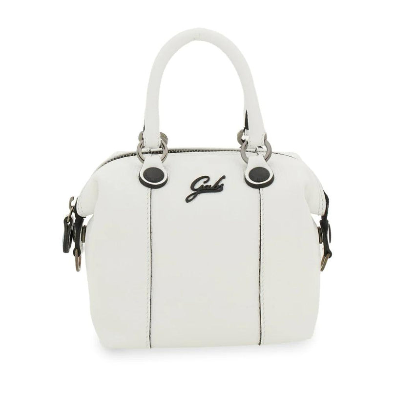 Gabs Borsetta Icon Trasformabile in Pelle Bianca con Tracolla G3 MINI TG S WHITE Gabs 