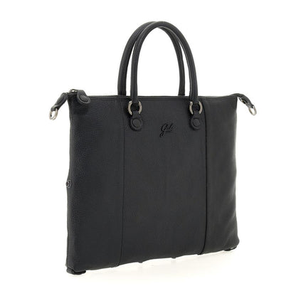Gabs Borsa Convertibile e Trasformabile con Tracolla in Pelle Nera G3 PLUS TG M BULL BLACK Gabs 