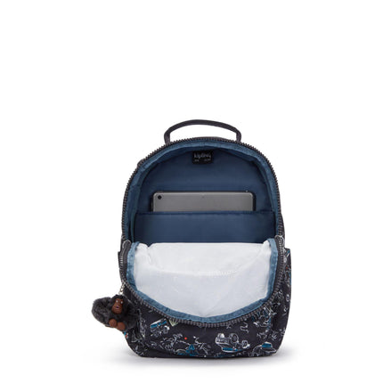 Zaino Porta Computer 11 Pollici Fantasia SEOUL S JUNGLE FUN RACE Kipling 