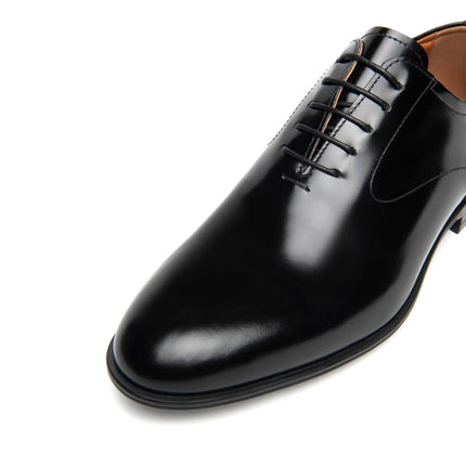 NeroGiardini Francesina Stringata da Uomo in Pelle Nera - MARIO SPATARELLA