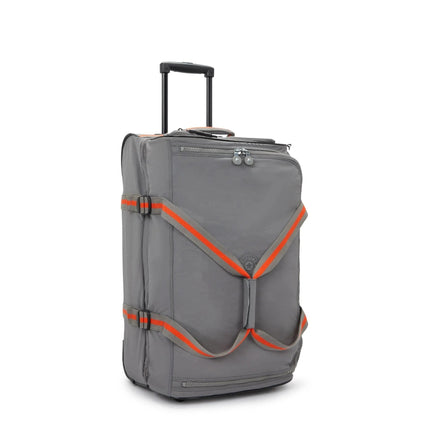 Kipling Trolley Medio 2 Ruote in Tessuto Grigio - MARIO SPATARELLA