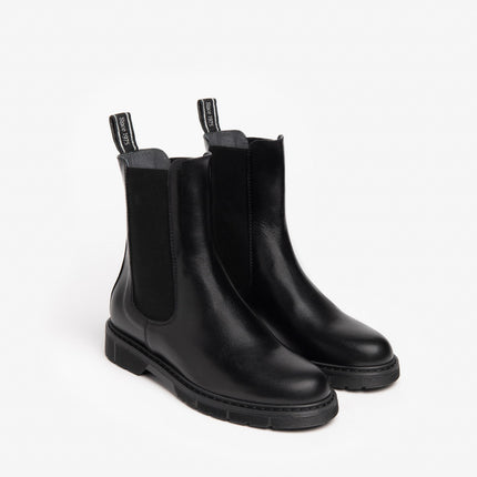Stivaletti Chelsea Donna Pelle Nero I205990D NERO 100 Nero Giardini 