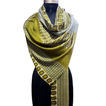 Foulard Spatarella in Cashmere Fantasia Multicolore - MARIO SPATARELLA