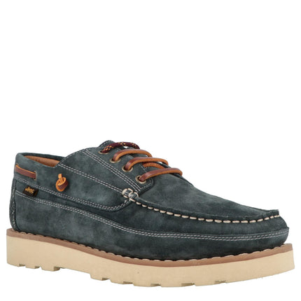 Barca Scarpa Uomo Camoscio Blu HOPI SUEDE NAVY 016 Jeep Footwear 