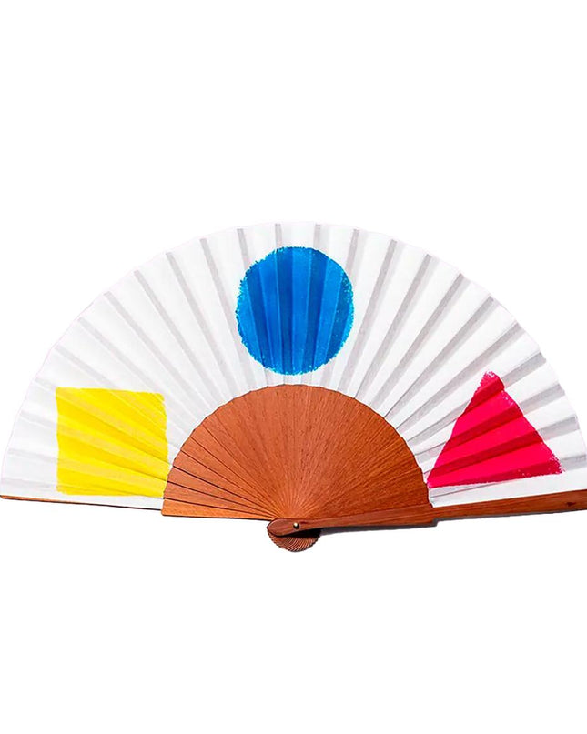 Ventaglio in Legno e Cotone Fantasia 44219999 STAMPSCAPE A FAN OF 
