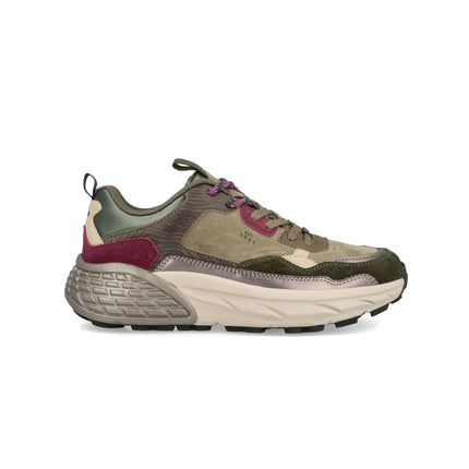 Jeep Sneakers Donna Multicolor Green Forest GROOVE D FOREST GREEN Jeep Footwear 